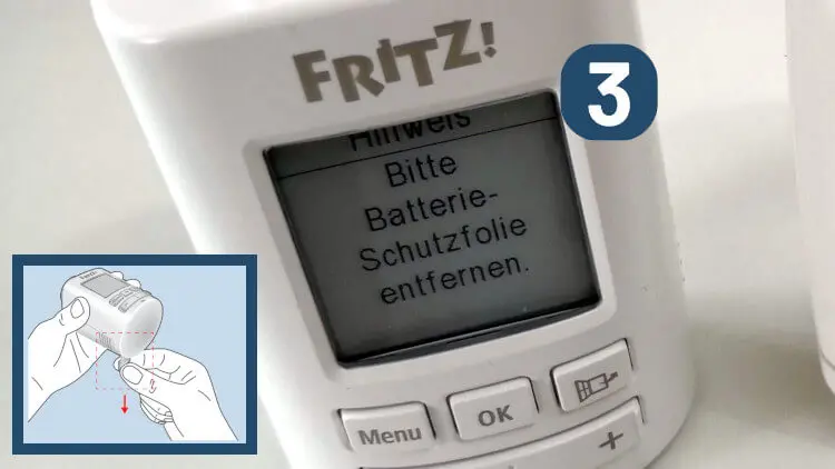 AVM FRITZ Dect 301 ist bereit zum Verbinden